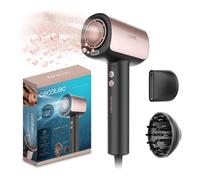 Cecotec Asciugacapelli Ionico Professionale con Diffusore DryGlam Nano PlasmaDry. BLDC Motore Brushless 1600W e 110.000RPM, Ioni Positivi/Negativi, Frizz Neutralizzato, Plasma, 3 Velocità, 2 Accessori