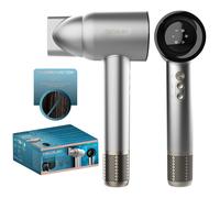Cecotec Asciugacapelli IoniCare RockStar Nano IonTech Aluminum. Asciugacapelli con Plasma, 110000 giri/min, Schermo, Controllo Intelligente del Calore, 3 Temperature, Funzione Memoria