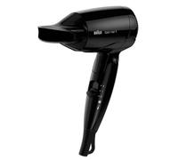 Phon da Viaggio Pieghevole Braun Satin-Hair 1 HD 130 1200W 2 Temperature 1 Velocità Nero