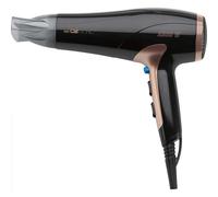 Phon Ionico Clatronic HT 3661 2200W 3 Temperature 2 Velocità Colpo d'Aria Fredda Nero Rame