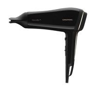 Phon Ionico Grundig HD 9680 1650W 3 Temperature 2 Velocità Diffusore Nero Rame Silenzioso