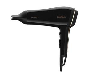 Phon Ionico Grundig HD 9680 1650W 3 Temperature 2 Velocità Diffusore Nero Rame Silenzioso