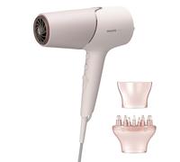 Phon Ionico Philips Serie 5000 BHD530/00 2300W 6 Temperature 6 Velocità Diffusore Rosa Bianco