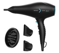 Phon Ionico Professionale Cecotec Bamba IoniCare 5350 PowerShine Ice 2600W 3 Temperature 2 Velocità con Diffusore e Concentratore Nero