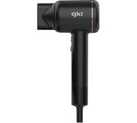 Phon Ionico Professionale GKL Beauty Onyx Smart 1600W 4 Temperature 3 Velocità LED Nero con Diffusore e Concentratore