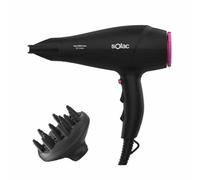 Phon Ionico Professionale Solac Fast 2200 Ionic SH7083 2200W 3 Temperature 2 Velocità Accessori Nero