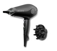 Phon Ionico Rowenta Ultra Silence CV6430 1800W 3 Temperature 2 Velocità Accessori Nero