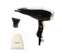 Phon per Capelli 3900 Healthy Ionic Black & Gold Presa Schuko con Sacchetta in