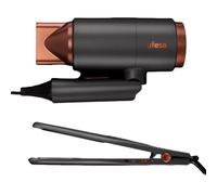 Phon Pieghevole Ufesa My Glamour Pack 2200W 3 Temperature 3 Velocità con Accessori Nero