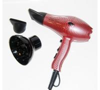 Phon Profesionale Ultraleggero con Tecnologia a Ioni 2100W Rosso