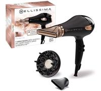 Phon Professionale Ionico Bellissima My Pro Ceramic P5 3800 2300W 3 Temperature 2 Velocità Diffusore Nero Oro Rosa