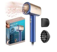Phon Professionale Ionico Cecotec DryGlam Nano Plasma 1600W 3 Temperature 3 Velocità con Diffusore e Concentratore