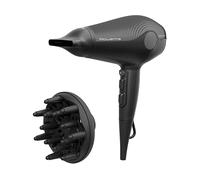Rowenta Ultra Silence, Asciugacapelli Ultra Silenzioso con Design Leggero e Compatto, Phon Professionale con Diffusore per Ricci e Beccuccio Concentratore 8mm, Tecnologia Ionica, CV6430F0