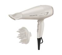 Rowenta Pro Power+, Asciugacapelli con Motore AC Robusto e Professionale di Lunga Durata, Concentratore 6mm, Diffusore di Volume per Ampia Varietà di Pieghe, Tecnologia Ionica, CV7243F0