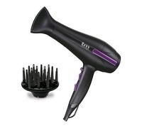 TM Electron tmhd120 - Asciugacapelli professionale motore AC, 3 posizioni di calore e 2 Velocità, 2200 W