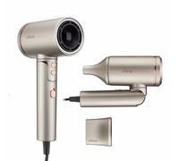 Ufesa Pro Ionic Go - Asciugacapelli Professionale con Motore Digitale 105.000 rpm, Tecnologia Dual Heat Protect, Ultra Silenzioso, Generatore di Ioni e Bocchetta Magnetica, 3 Velocità e 3 Temperature