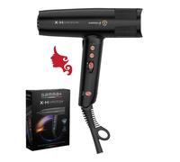GAMMA+ Hairstyling Asciugacapelli X. Horizon nero opaco 1 Stk.