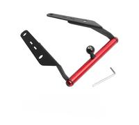 Phone Base Holder Supporto Di Fissaggio Per Navigatore Per Moto Per VOGE SR250GT DVR, Supporto Per Telefono, Supporto Di Espansione Per Barra Trasversale(ROSSO)