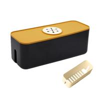 Phone Cable Organizer - Charger Storage Box, Cables Storages Solution | Non-Skid Home, Office Management Case | Ideal for Bedroom, Living Room, Study , or workspce | Durable, Compact, and Easy-to-Use