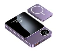 Phone Charging Pad - 20000 mAh Magnetic Charger | 10 x 7 cm Ultra Thin Design, Fast Wireless Dock, For Mobile Earphones Tablet Laptop Smart Watch Desk Workplace Tabletop Home Travel