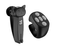 Phone Clicker Page Turner - Page Turner Clicker componente aggiuntivo telecomando | Clicker per schermo, reversibile laterale portatile, clicker rapido per telefono, tablet, accessori di lettura