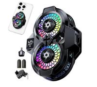 Phone Cooler Double Semiconductor Clip with Digital Display Phone Cooling
