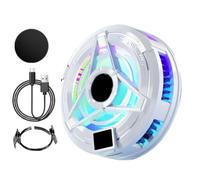 Phone Cooler - Magnetic Cooling Fan | RGB Light ABS | Type-C Power Radiator