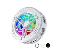 Phone Cooler - USB Lightweight Powerful Low Noise Device | RGB Magnetic Suction Back Clip Smartphone Cooling Fan | 2.4in Aluminum Alloy Heatsink Radiator For Console Controller Streaming