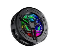 Phone Cooler - USB Lightweight Powerful Low Noise Device | RGB Magnetic Suction Back Clip Smartphone Cooling Fan | 2.4in Aluminum Alloy Heatsink Radiator For Console Controller Streaming