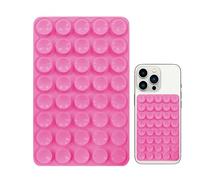 Phone Grip - Supporto per smartphone in silicone, supporto posteriore antiscivolo, supporto per accessori mobili per uso a mani libere, immagini, video, streaming live e registrazione sui social media