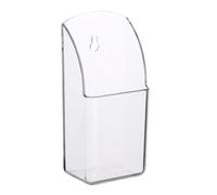 Phone Holder - Control Storage Box | Remote Control Storage Box, Wall Storage Box Adhesive Storage Box Wall-Mounted Organizer Holder Phone Holder Media Organizer Trasparente Home Storage For Bedroom