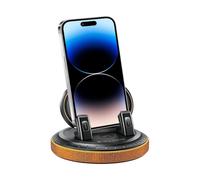 Phone Holder For Car Dashboard - Hands-Free, Automatic Locking Mount | 3.35x3.35x1.97in & 160g | ABS + PP Material | 360° Rotating Car Dashboard Phone Mount With Auto-Lock & Anti-Slip Base