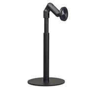 Phone Holder For Desk - Metal ABS 360 Degree Rotating Mount | Height Adjustable Stand | Magnetic Desktop Mount For Video Recording Live Streaming Filming Video Conferencing