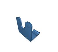 Phone Holder for Wall Mount with Cable Management System - Dual Charging Station