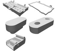 Phone HUD Display Mount for Yamaha MT-09 Tracer - Huawei Mate 20 Pro Compatible