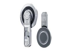 Phone Kickstand - 360° Rotation Foldable, Magnetic Cell Phone Grip Stand, Stable and Aluminum Alloy Design for Hands Use, Convenient for Video Calls, Portable Travel Accessory, Mobile Device Holder