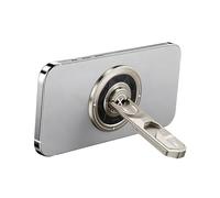 Phone Kickstand - 360° Rotation Foldable, Magnetic Cell Phone Grip Stand, Stable and Aluminum Alloy Design for Hands Use, Convenient for Video Calls, Portable Travel Accessory, Mobile Device Holder