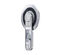 Phone Kickstand Attachment - Aluminum Alloy Magnetic Holder with Strong Grip | Mobile Stand for Recording, Video Calls, Live Streaming, Navigation, and Entertainment, Compact Travel Friendly Design