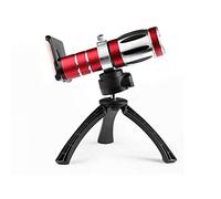 Phone Lens Phone Camera Lens Phone Lens Kit 20X Telephoto Lens Far More Than 12X Times Magnification 800M Angle of View 5° for Live Video Compatible with Most Smartphones and Tablets