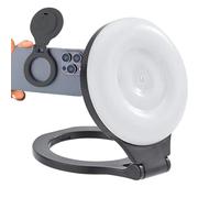 Phone Light - Selfie Light | Magnetic Multi-Angle Portable and Ricaricabile Compact Video Conference Lamp for Photography and Video Calls with Magnetic Attachment