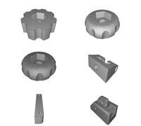 Phone Mount for FlySky FS-i6 FS-i10 Radio Controller Triple Position Holder