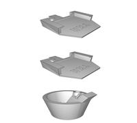 Phone Mount for iPhone 5 with Coin Storage - Universal Car Cup Holder 70-80mm