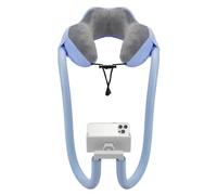 Phone Neck Pillow Holder - 360 Degree Adjustable, Necks Support Pillows, 2-in-1 Neck Pillow Phone Holder Cell Phones Stand, Detachable Holders, Mobile Device Cradle, Comfortable Travel Cushion
