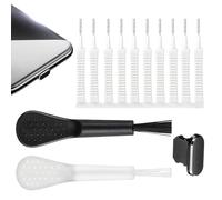 Phone Port Cleaning Kit - Pro Cleaning Kit | Charger Port Tool, Professional Detailing Brush Phone Cleaner with Dust Plug, for Electronic Care Tablet Laptop Daily Maintenance Home Travel Device Upke