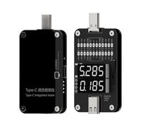 Phone Power Tester - Type-C Port Current and Voltage Detector | Real Time Electrical Meter for Tablets Phones Outlets Wires Fuses | Handy Tool for Electricians DIY Repairs Fault Location Home Workshop