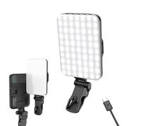 Phone Ring Light - 60LED Selfie Fill Light, USB Rechargeable Brightness-Control Beauty Lamp, Strong Mount, 3 Lighting Modes | Portable High Power With 2200mAh For Videos, Outdoor Photogr