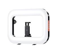 Phone Ring Light | Handheld Portatile Tipo-C Ricaricabile Lampada | Ring Light Phone Holder | for Live Streaming Viewing Home Travel Concert Camping School Office Outdoor Daily Work