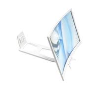 Phone Screen Magnifier 12inch Foldable - Portable Anti-Slip Projector for | Smartphone Screen Magnifier for Home Office Travel Car Desk | Bed Living Room Classroom Work Study Reading Phone Screen