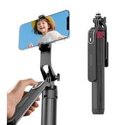 Phone Selfie Stick, Invisible Rotating Mount 29.3x7.5x4.9cm/11.54x2.95x1.93 Inches, Anti-Shake Filming Bracket for Vlogging, Photography, Recording, Gym, Streaming, Indoor Travel