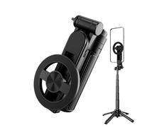 Phone Selfie Stick, Wireless Remote Control, Foldable Magnetic Retractable Design, Ideal for Travel Photography, Gym Filming, Compact Stand for Easy Selfies, Vlogging, 6.77x17.32in